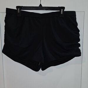 N.Y.L.A. Women's Midnight Black Swim Shorts